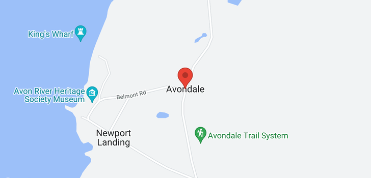 map of 71 Avondale Road